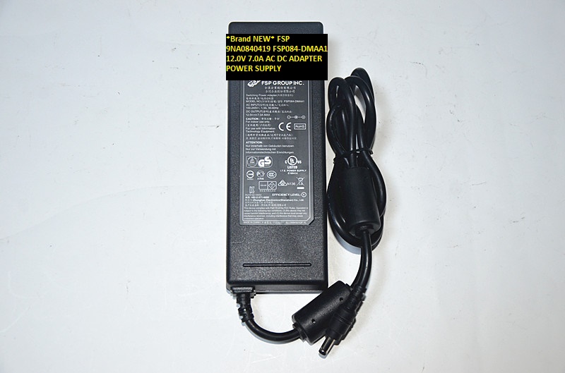 *Brand NEW*FSP FSP084-DMAA1 12.0V 7.0A 4.8*1.7 9NA0840419 AC DC ADAPTER POWER SUPPLY - Click Image to Close